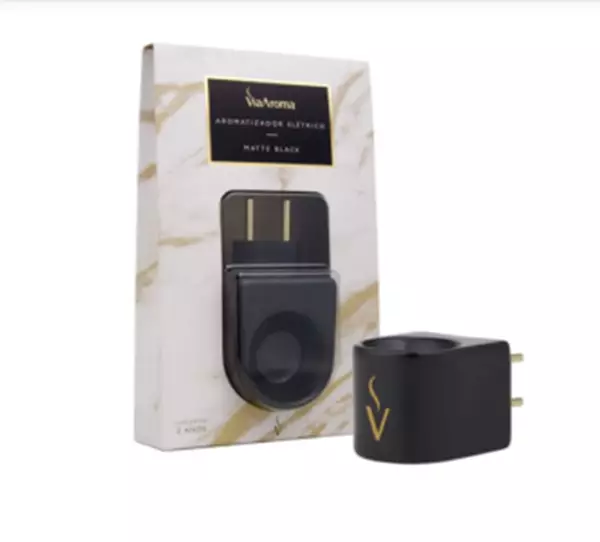 Aromatizador Elétrico Bivolt de Porcelana - Matte Black Aromatizador Elétrico Bivolt de Porcelana - Matte Black