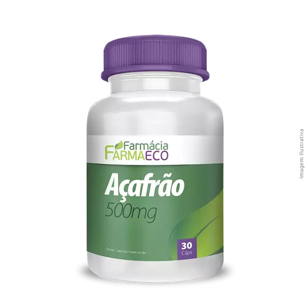Açafrão / Cúrcuma Longa 500mg 