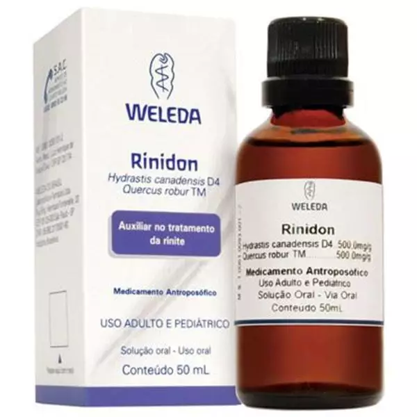 Rinidon solução oral  Weleda
