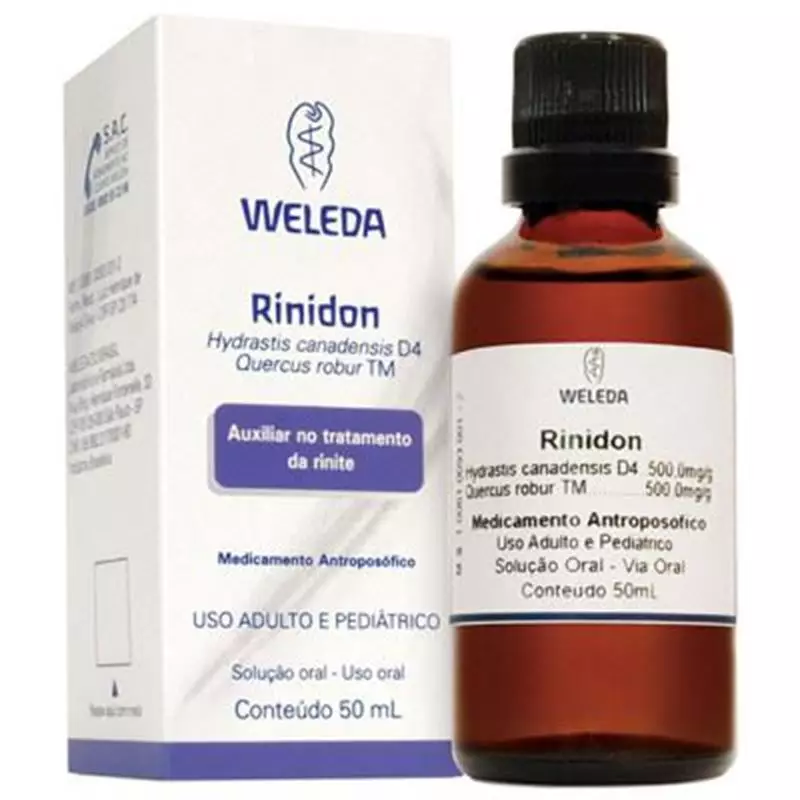 Rinidon solução oral  Weleda