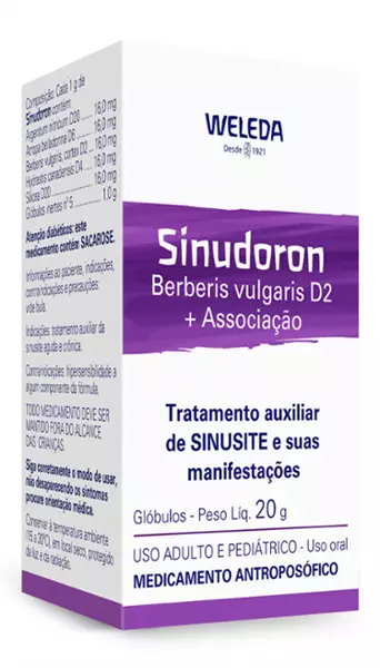Sinudoron glóbulos  Weleda