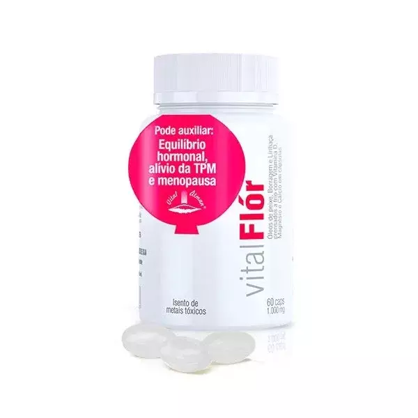 Vital Flór 1g 60 cápsulas  Vital Atman