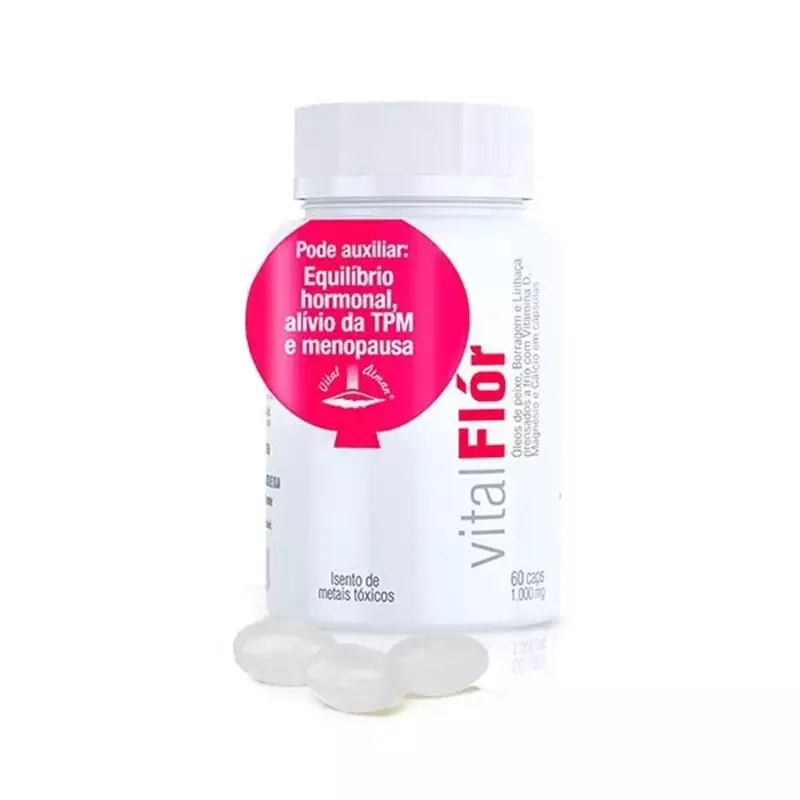 Vital Flór 1g 60 cápsulas  Vital Atman