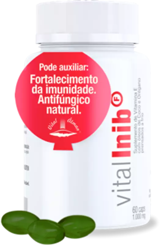 Vital Inib F 1000mg 60 cápsulas  Vital Atman