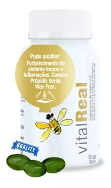 Vital Real 500mg 30 cápsulas  Vital Atman