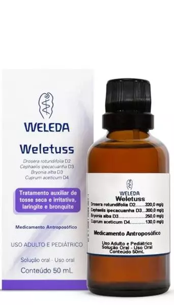 Weletuss solução oral � Weleda