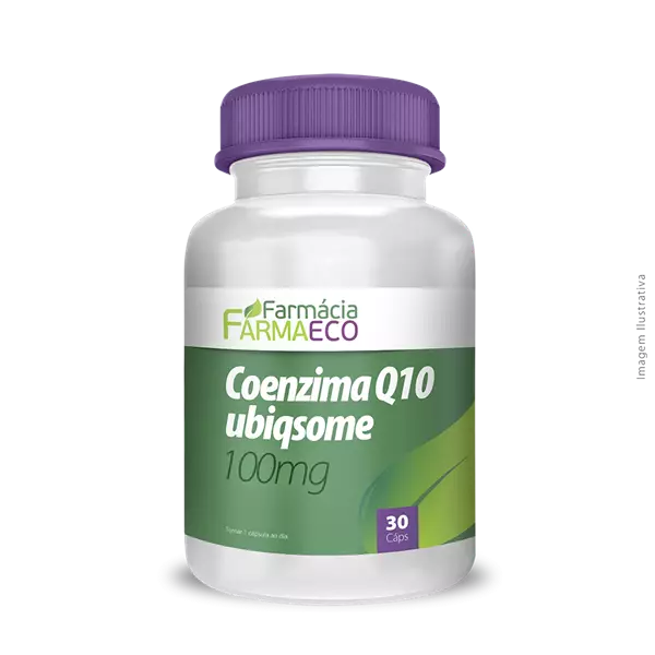 Coenzima Q10 100mg 30 Cápsulas Coenzima Q10 100mg 30 Cápsulas