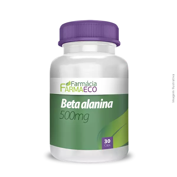 Beta alanina 500mg 30 Cápsulas