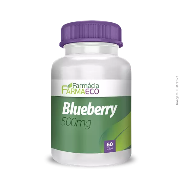 Blueberry 500mg 60 Cápsulas