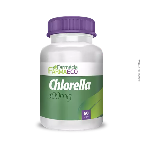 Chlorella 300mg 60 Cápsulas