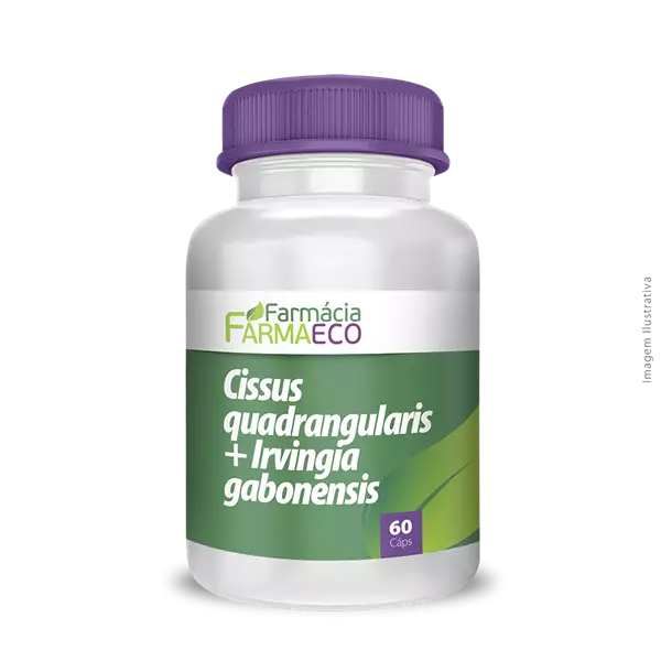 Cissus quadrangularis + Irvingia gabonensis 60 Cápsulas