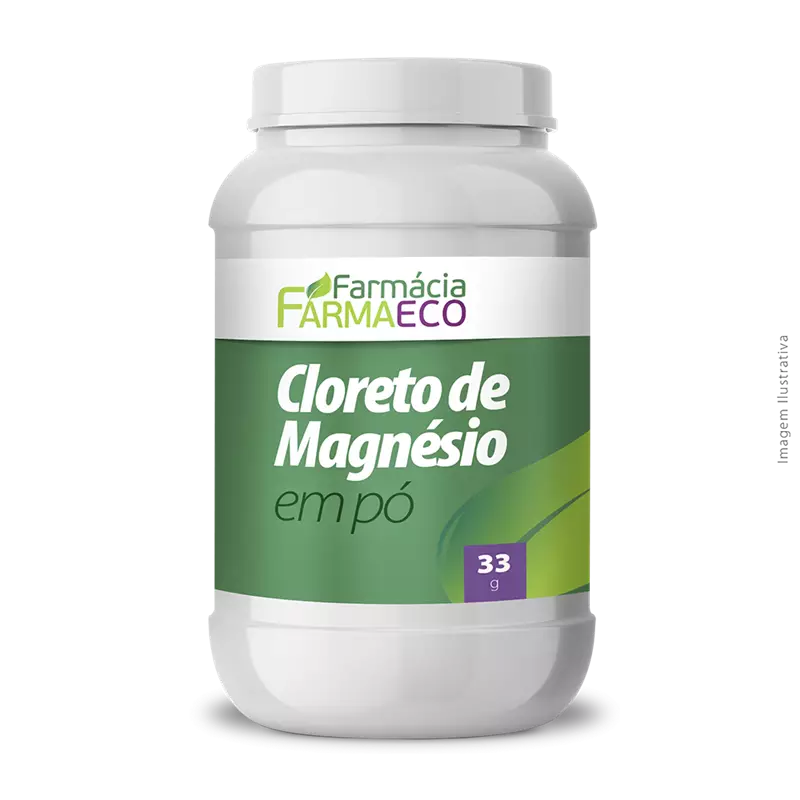 Cloreto de Magnésio em pó 33g