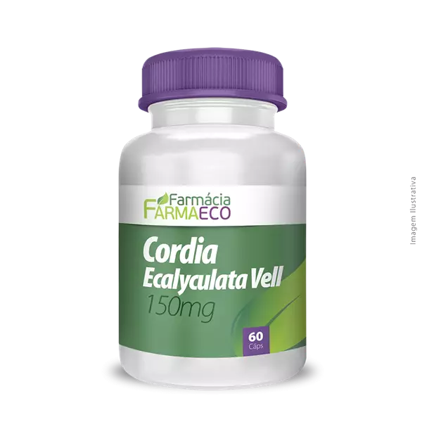Cordia Ecalyculata Vell 150mg 60 Cápsulas