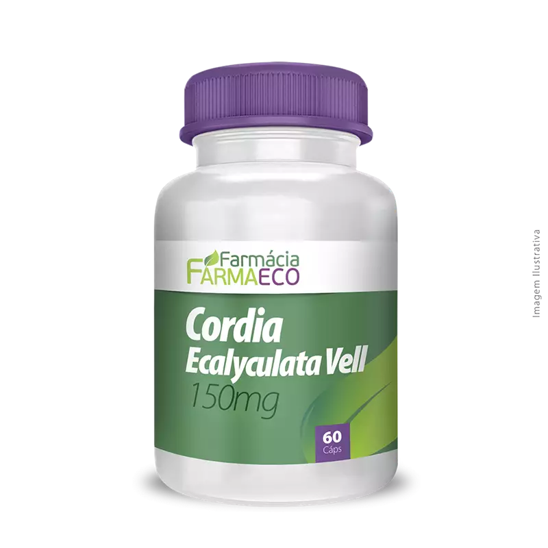 Cordia Ecalyculata Vell 150mg 60 Cápsulas