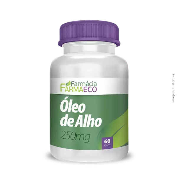 Óleo de Alho 250mg 60 cápsulas