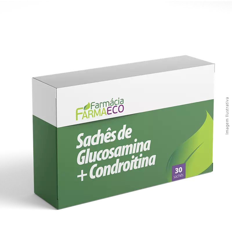 Sachês de Glucosamina + Condroitina 30 sachês
