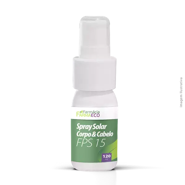 Spray Solar Corpo & Cabelo FPS 15 120ml