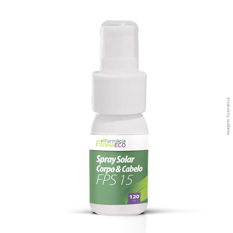 Spray Solar Corpo & Cabelo FPS 15 120ml