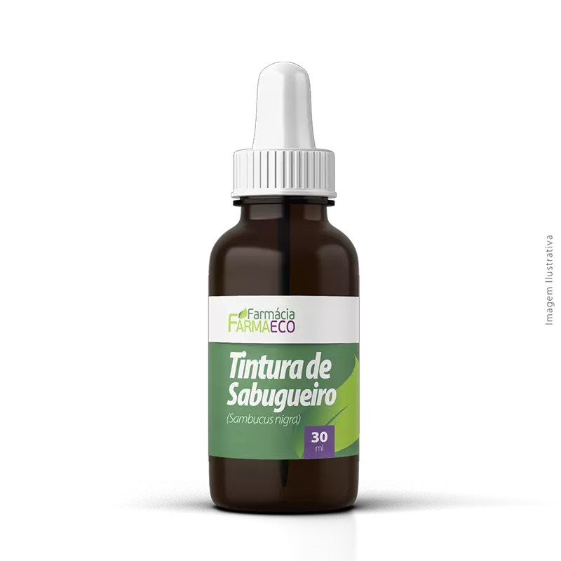 Tintura de Sabugueiro (Sambucus nigra)  30ml