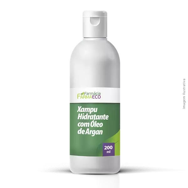 Xampu Hidratante com Óleo de Argan 200ml