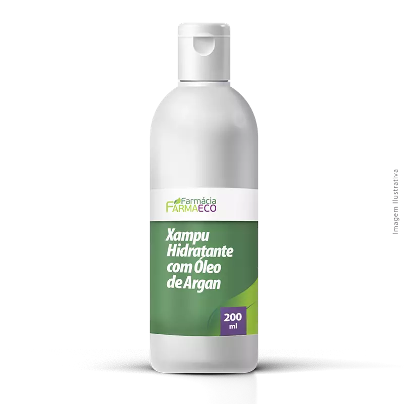 Xampu Hidratante com Óleo de Argan 200ml