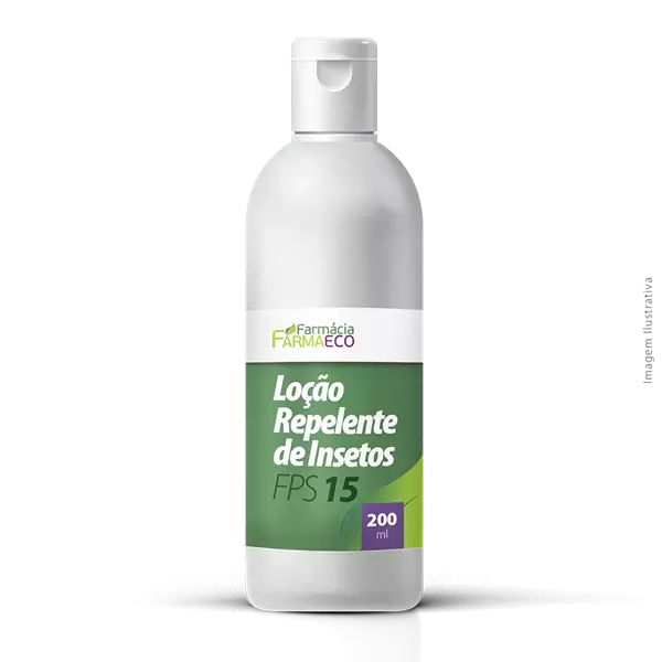 Loção Repelente de Insetos com FPS 15 200ml
