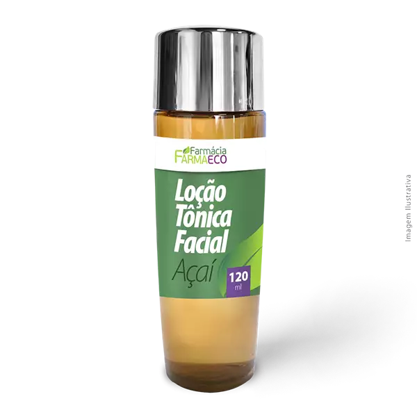 Loção Tônica Facial Açaí 120ml