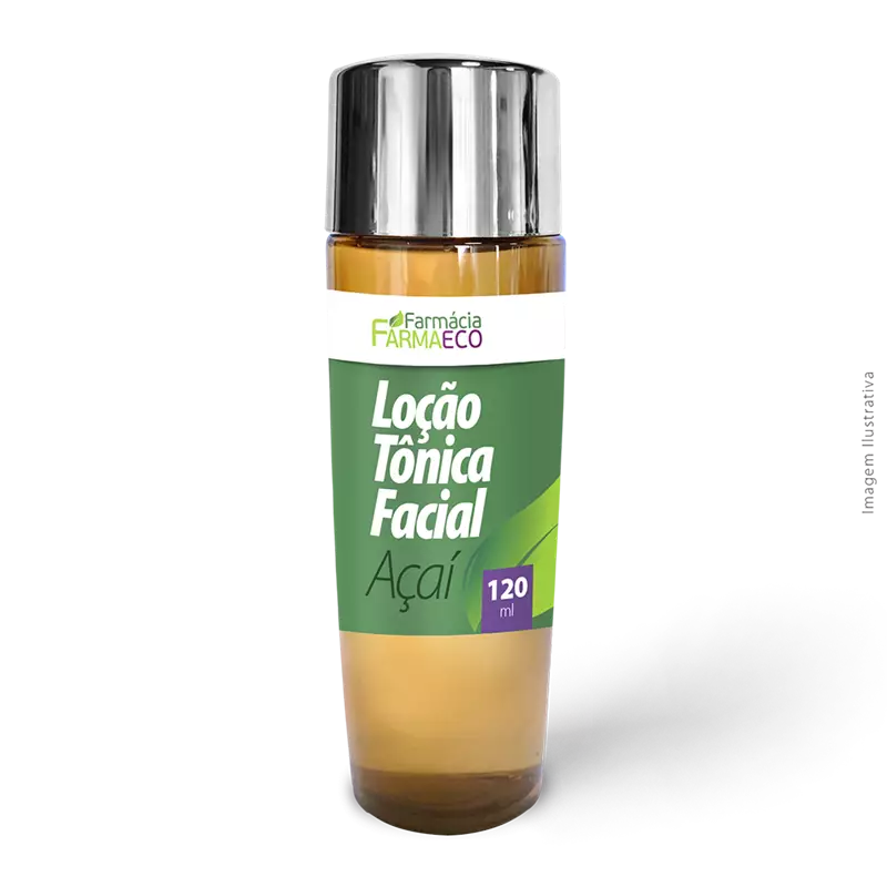 Loção Tônica Facial Açaí 120ml