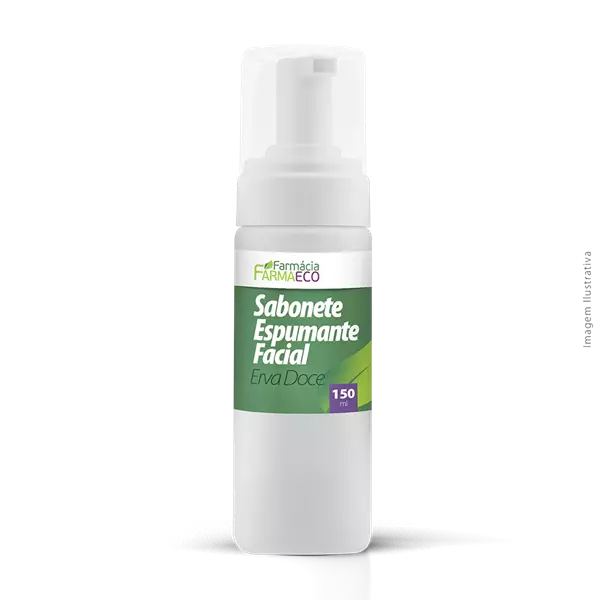 Sabonete Espumante Facial Erva Doce 150ml