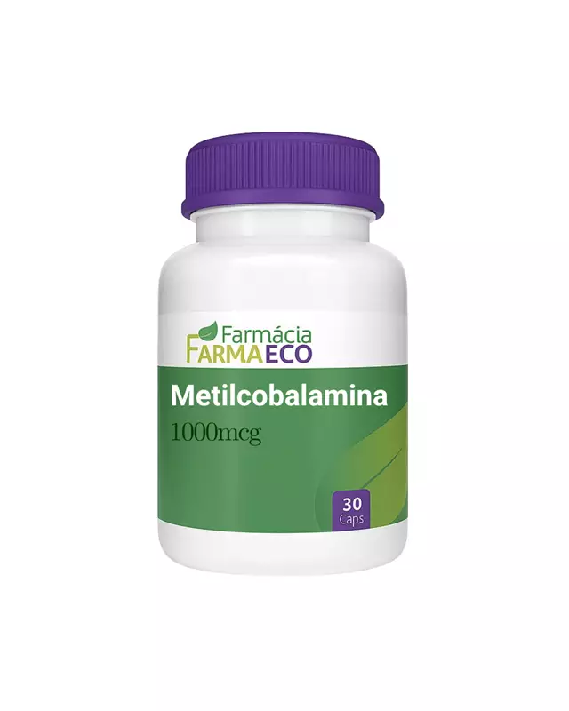 Metilcobalamina 1000mcg 30cápsulas sublinguais